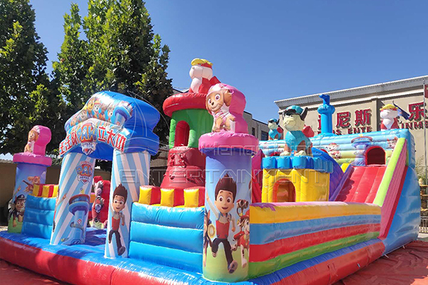 inflatable indoor and outdoor playground for sale
