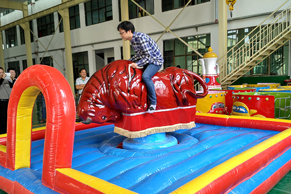 thrilling mechanical bull adults can ride on