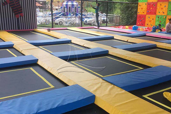 trampoline park for children play