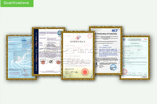 Our Company Has Many Professional Qualifications