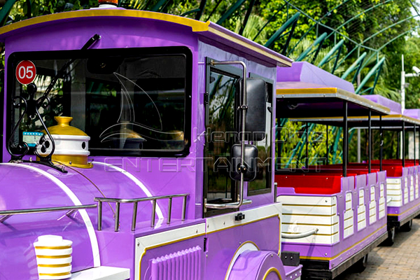 FRP production craft vintage amusement park train