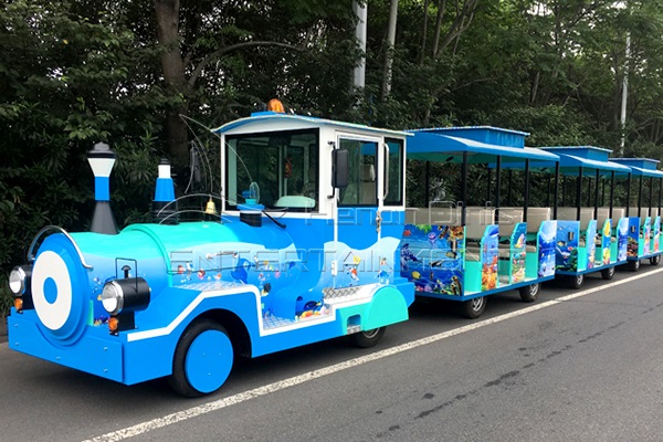 24 seat electric trackless train