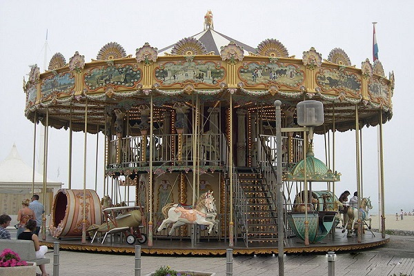 luxury Double Decker carousel for sale