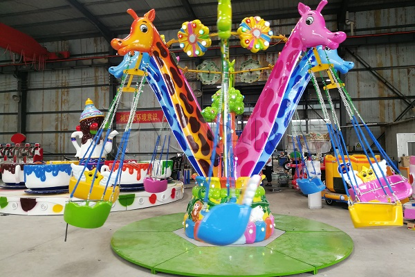 12 seats giraffe flying chair kiddie swing ride