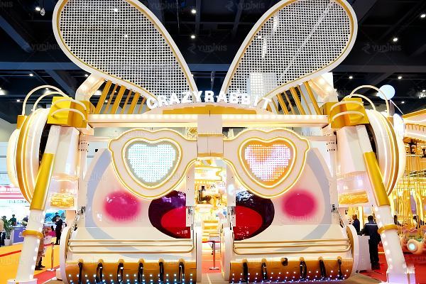 crazy rabbit happy swing ride