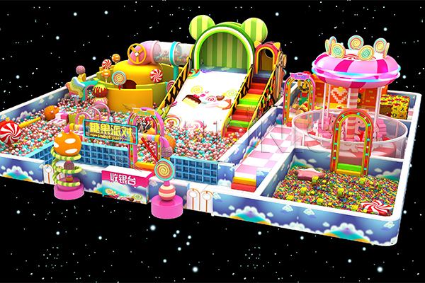 Candy Themed Indoor Play Area 200 SQM