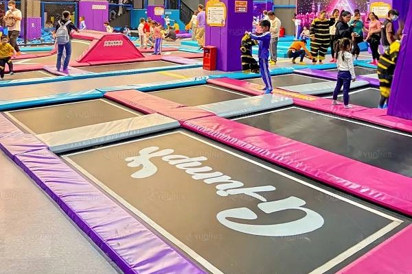 trampoline park indoors