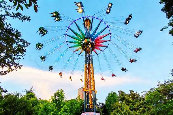 36 seats amusement park swing tower
